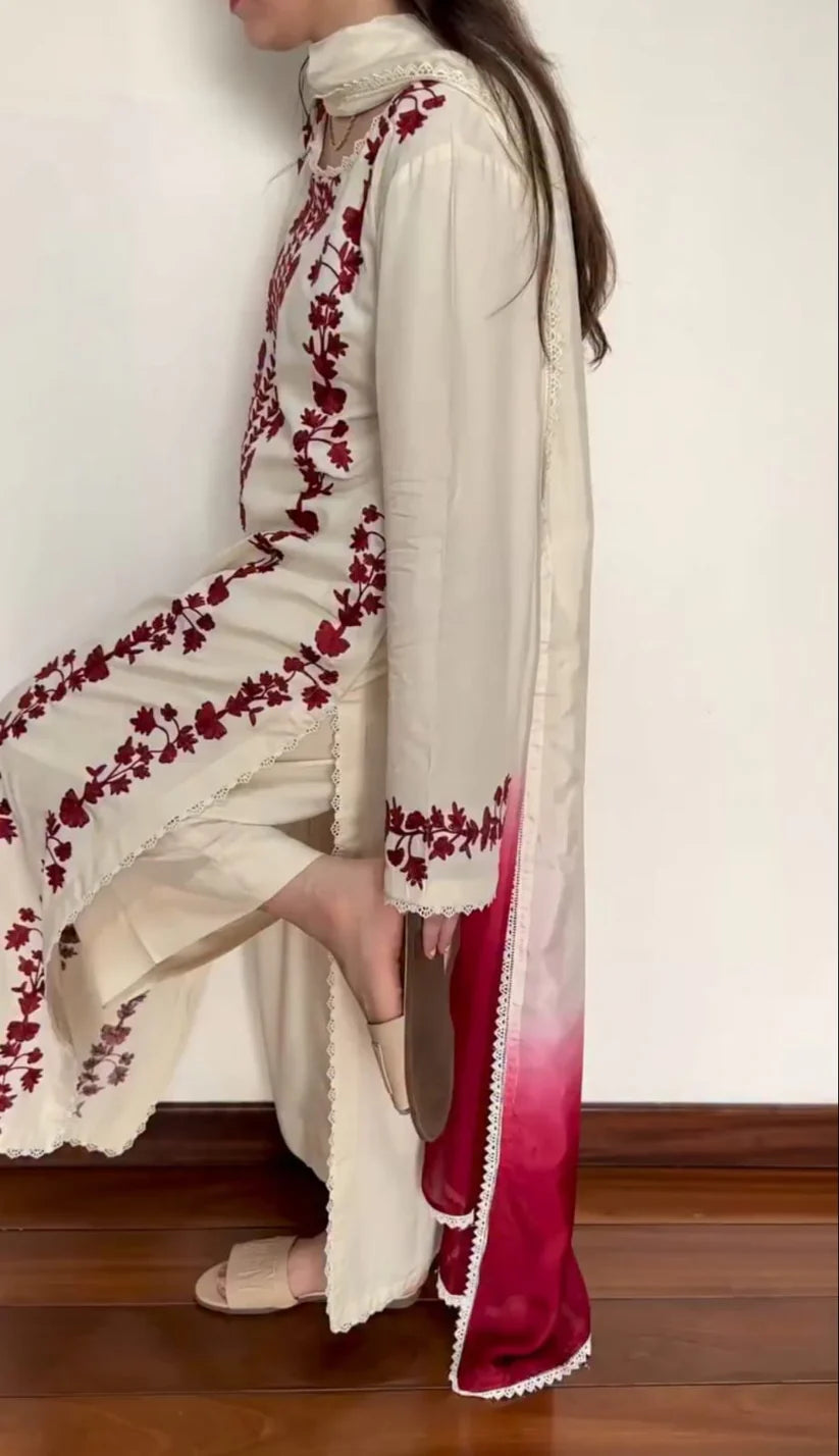 Aizal Luxury 3pc Stitched