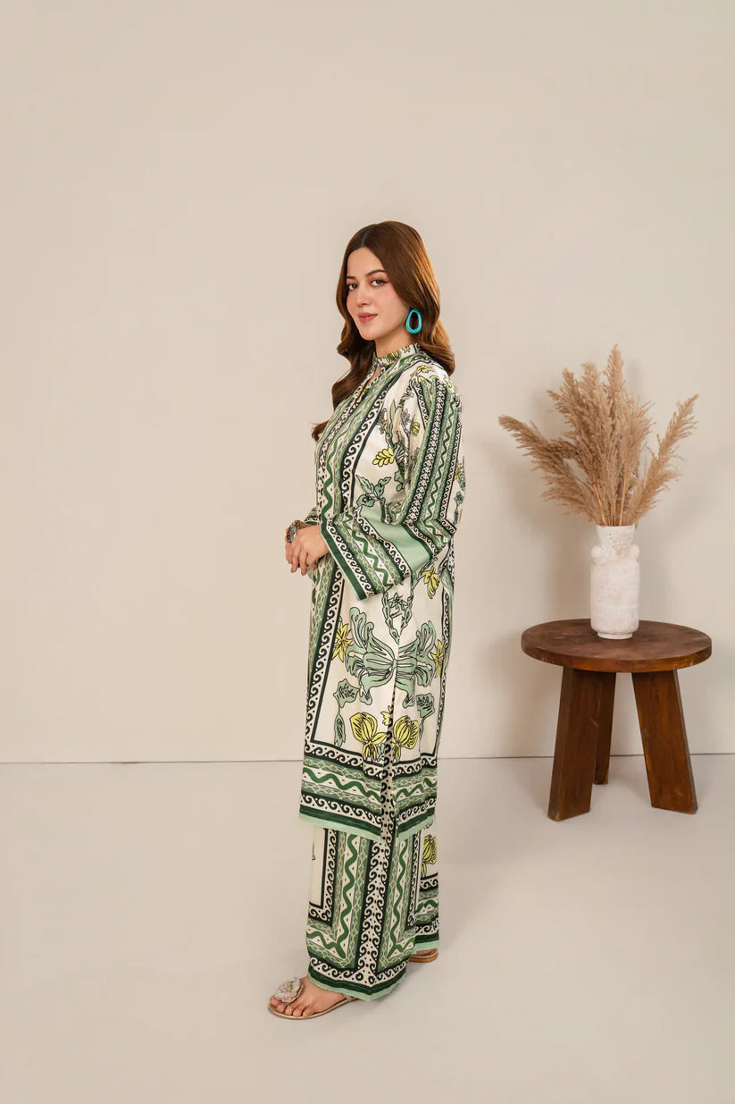 GREEN MINT VELVET 2PCS