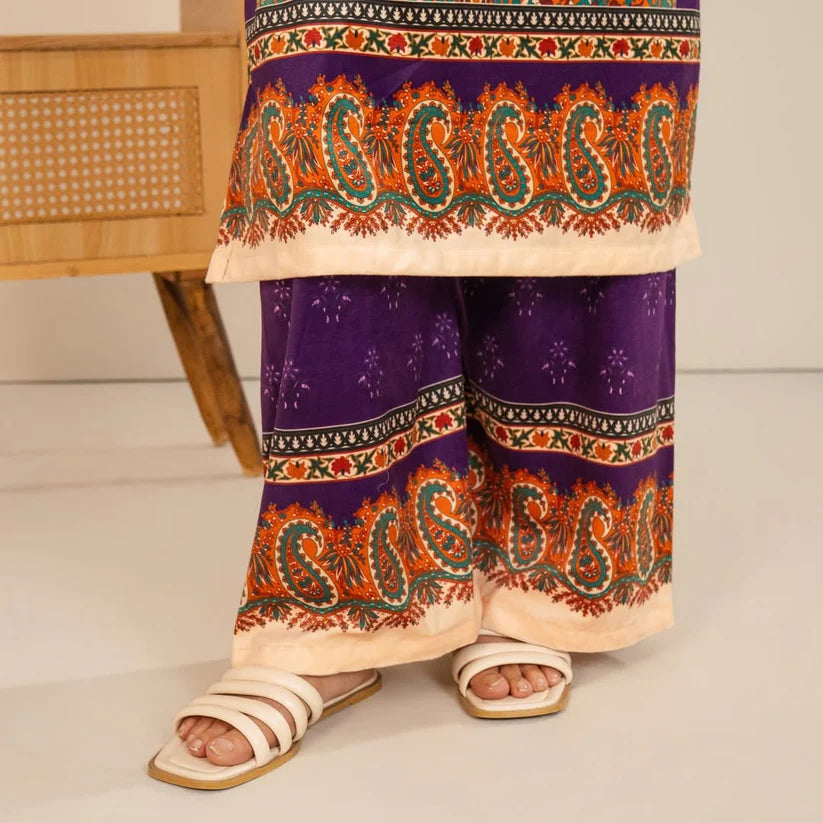 PURPLE PRETTY VELVET 2 PCS