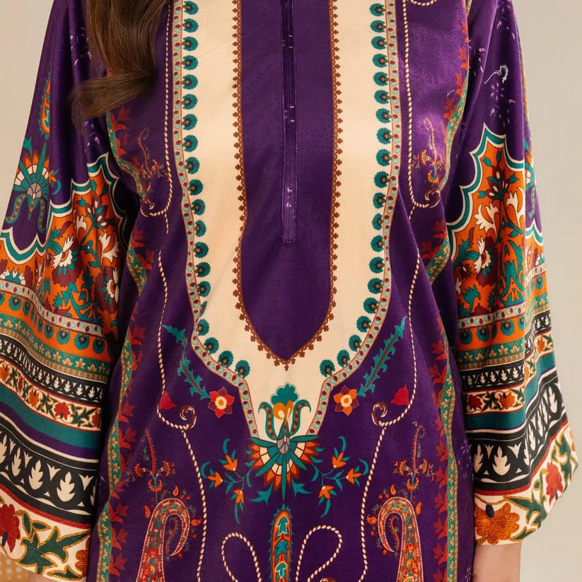 PURPLE PRETTY VELVET 2 PCS