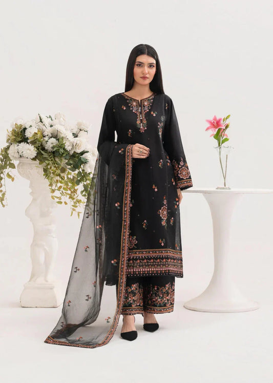 HAREEM EMBROIDERED 3PCS