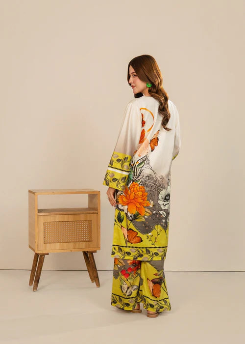 BEIGE BOLD VELVET 2 PCS